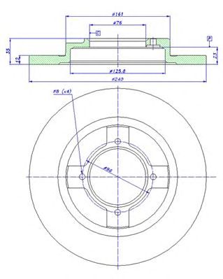 Disc frana