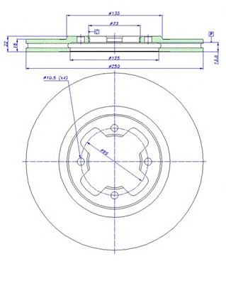 Disc frana