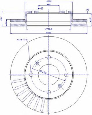 Disc frana