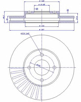 Disc frana