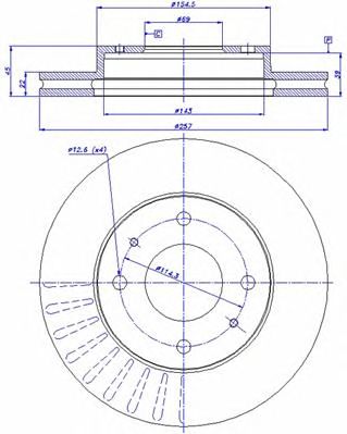 Disc frana