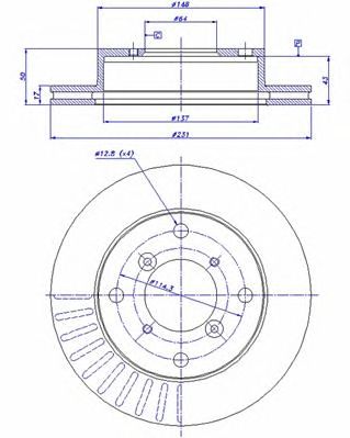 Disc frana