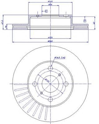 Disc frana