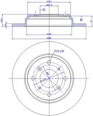 Disc frana