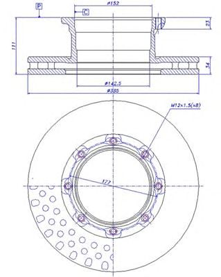 Disc frana