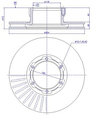 Disc frana