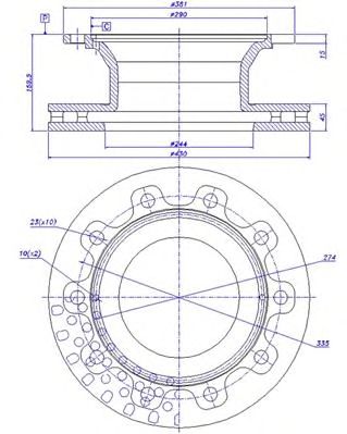 Disc frana