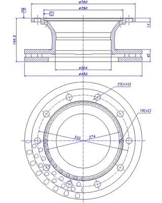 Disc frana