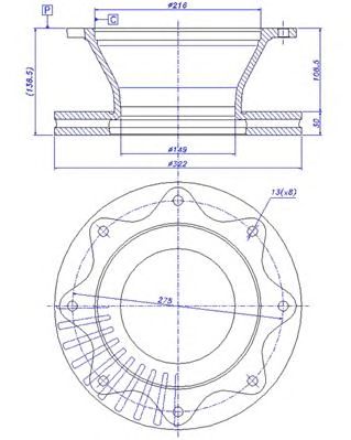 Disc frana