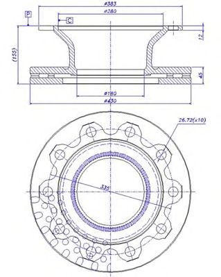 Disc frana