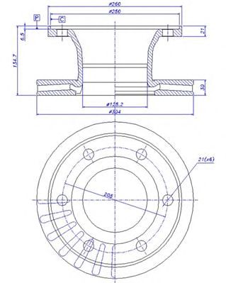 Disc frana