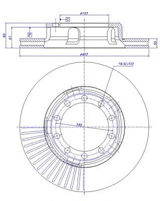 Disc frana