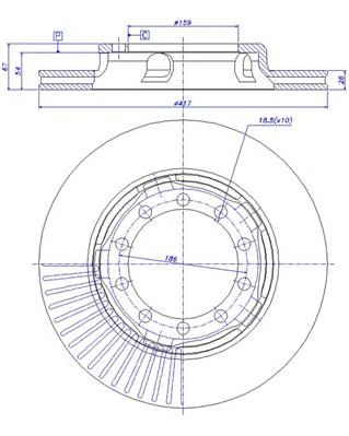 Disc frana