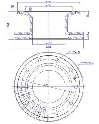 Disc frana