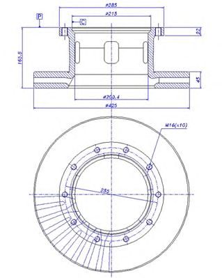 Disc frana