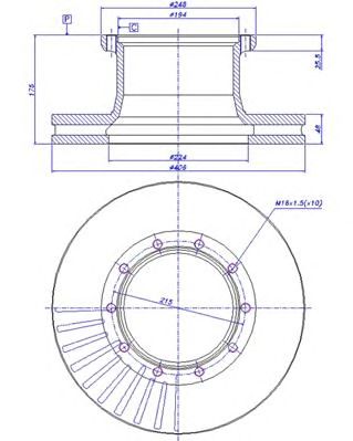 Disc frana