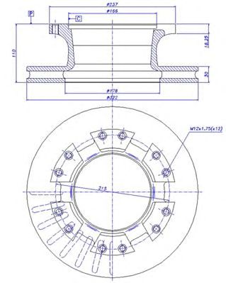 Disc frana