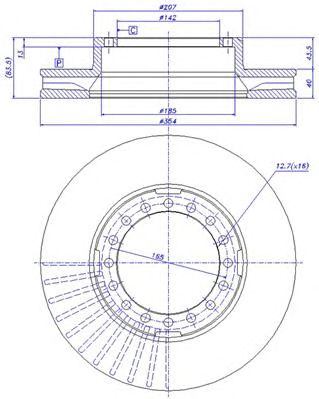 Disc frana