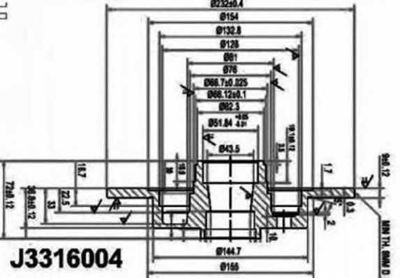 Disc frana