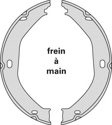 Set saboti frana, frana de mana