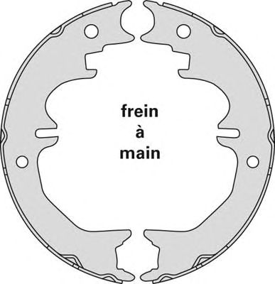 Set saboti frana, frana de mana