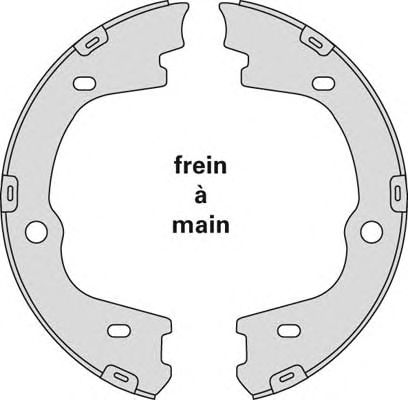 Set saboti frana, frana de mana