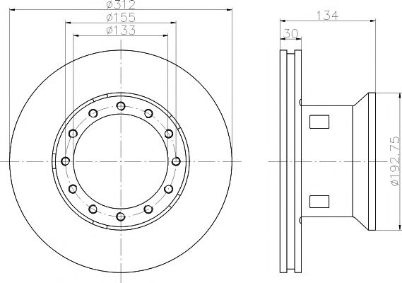 Disc frana