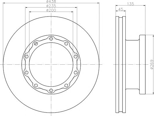 Disc frana