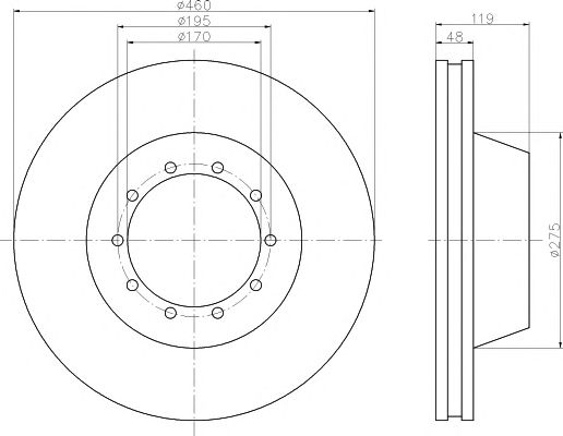 Disc frana