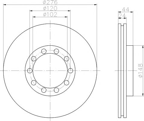 Disc frana