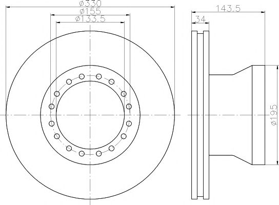 Disc frana