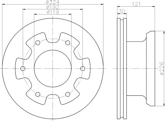 Disc frana