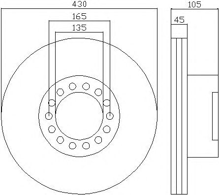 Disc frana