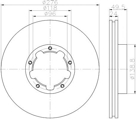 Disc frana