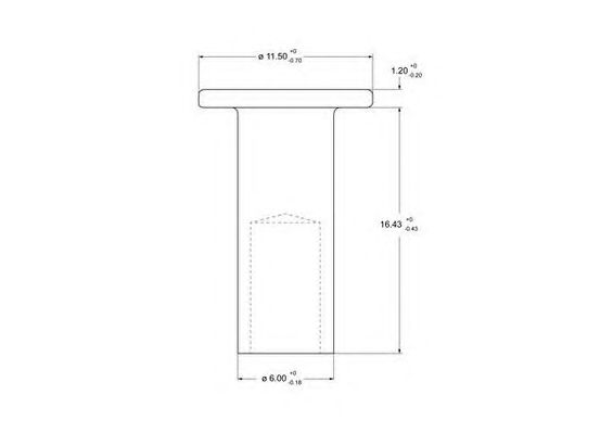 Nit, material frictiune saboti frana