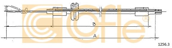 Cablu, capota motor