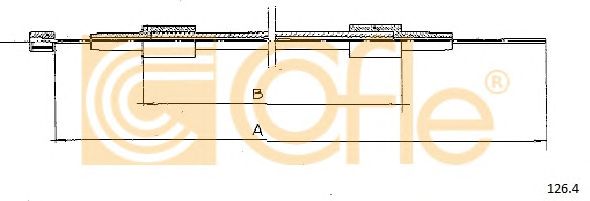 Cablu, capota motor