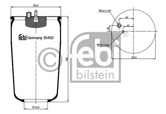 Burduf, suspensie pneumatica