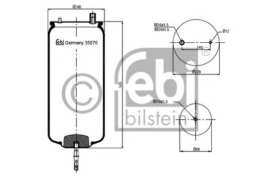 Burduf, suspensie pneumatica