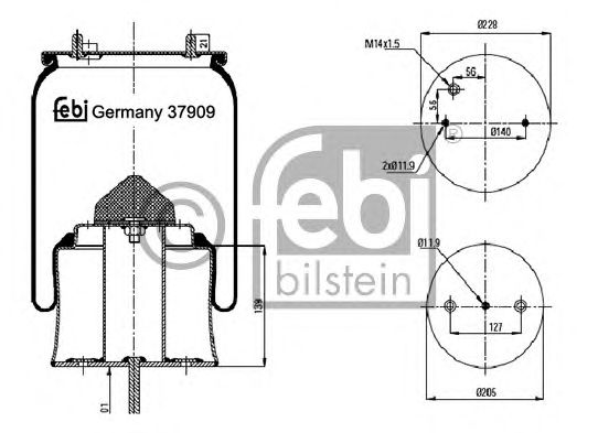 Burduf, suspensie pneumatica