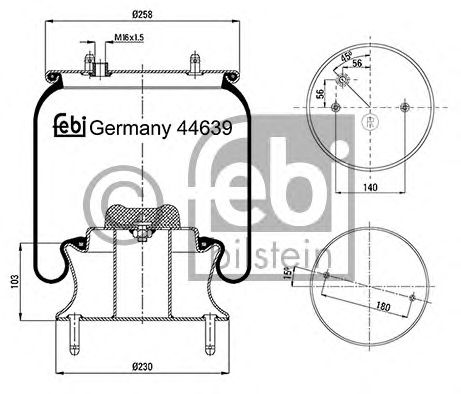 Burduf, suspensie pneumatica