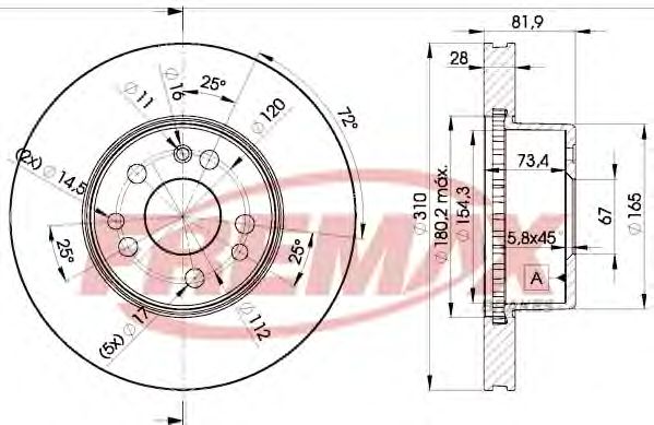 Disc frana