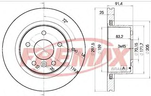 Disc frana