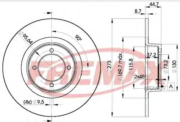 Disc frana