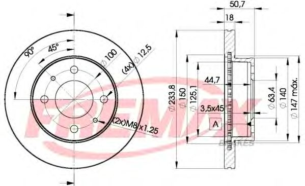 Disc frana