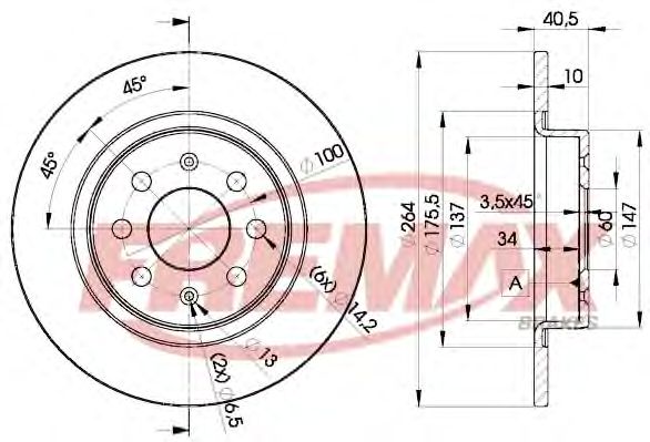 Disc frana