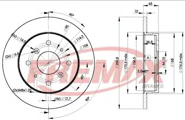 Disc frana