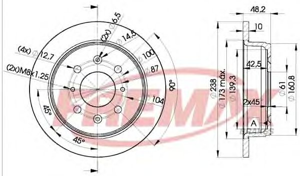 Disc frana