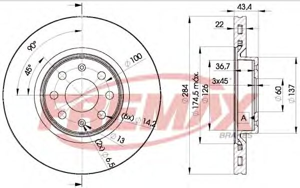 Disc frana