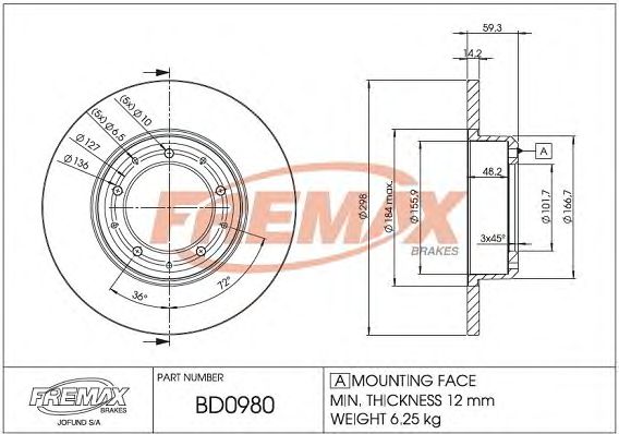 Disc frana